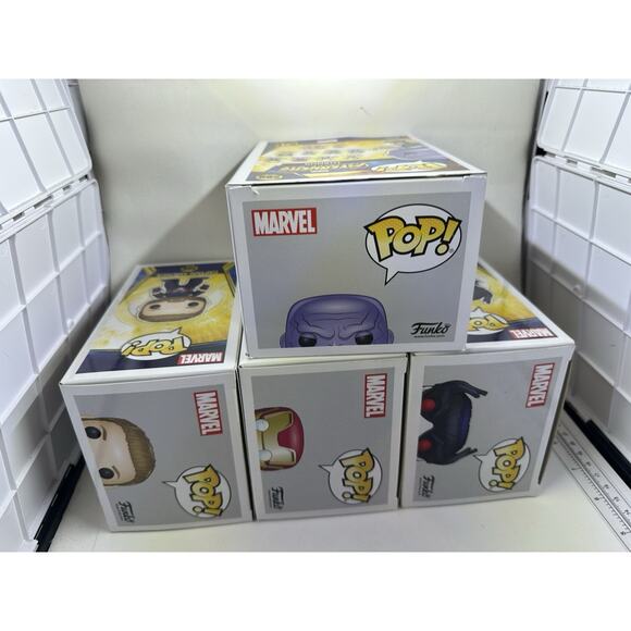 Funko Pop Marvel Avengers End Game Lot Iron Man Captain America Thanos Proxima - Picture 6 of 6